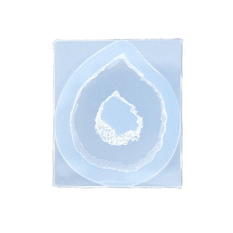 Geode Mold Silicone - Creativo Arte Artigianato Resina Quarzo Roccia