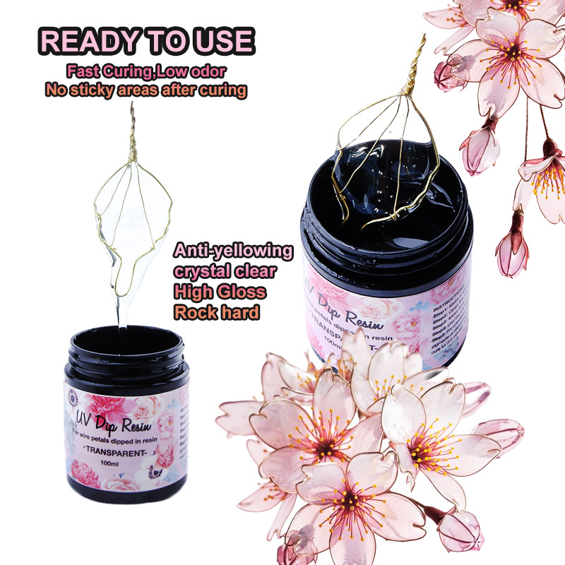 Flower Preservation Resin - Colla per resina UV per immersione