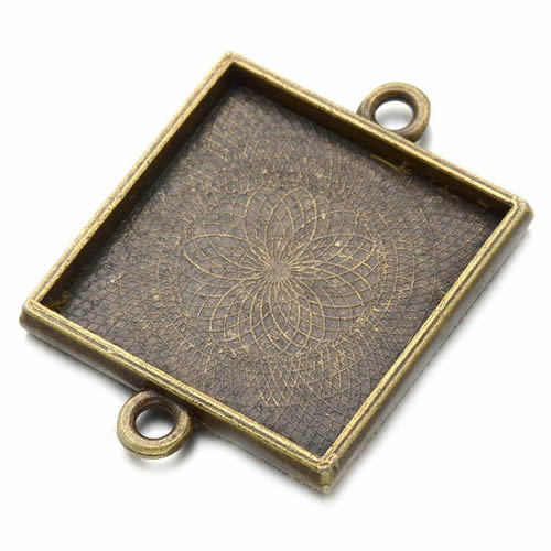 Onebeading Fit 25x25mm cabocho - Bezels Set Pendant recensione e prezzo