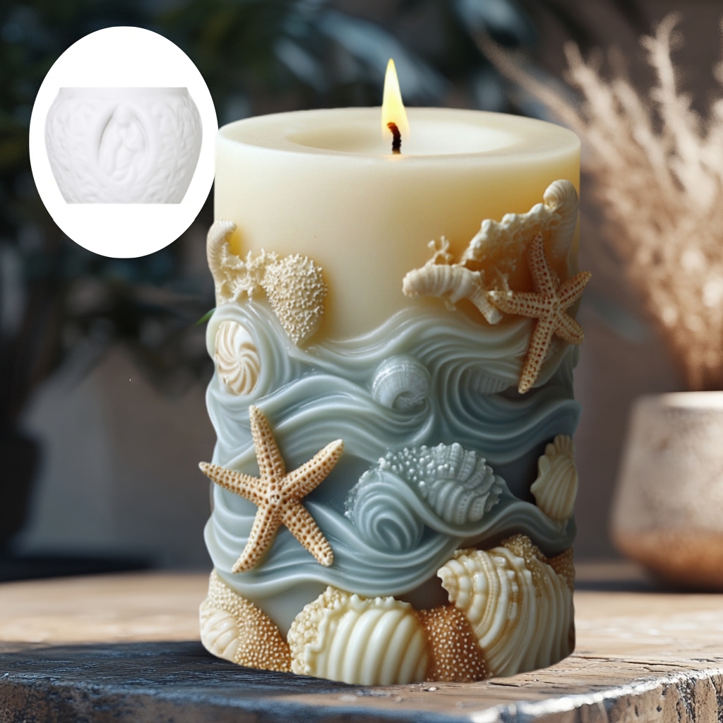 Stampo in silicone per candela - Resin Ocean Wave Mold recensione e prezzo