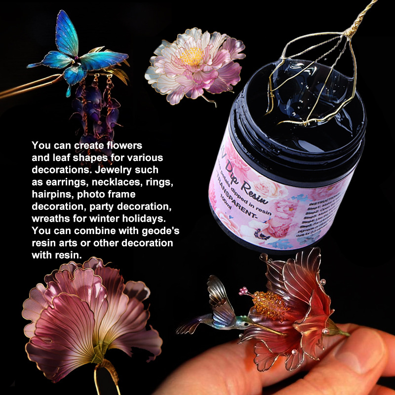 Colla per resina UV per immers - Flower Preservation Resin recensione e prezzo