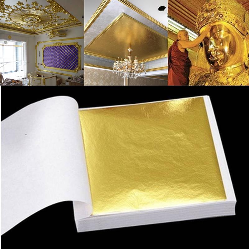 100 pezzi fogli di lamina d'or - Gold Foil Flakes recensione e prezzo
