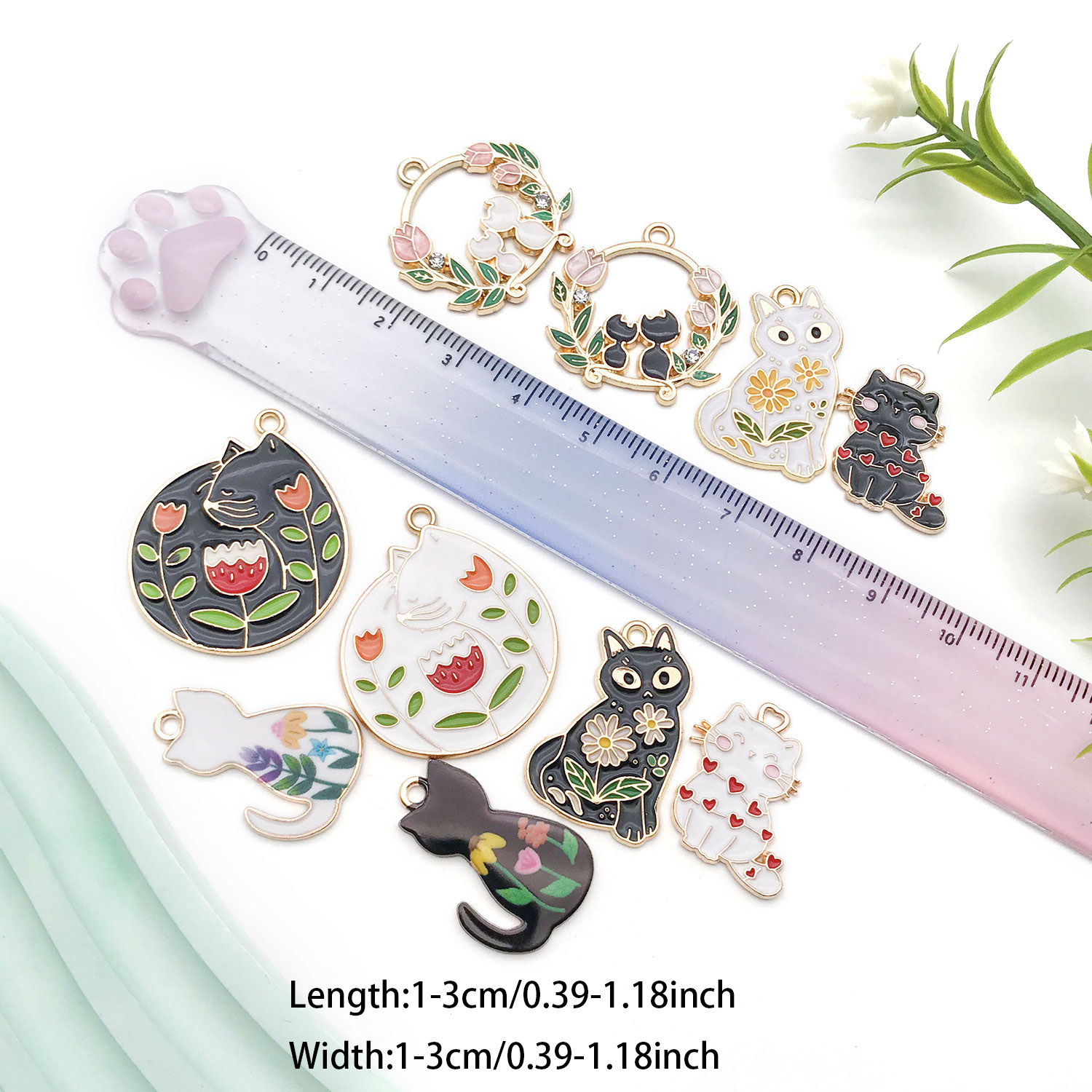 Set di ciondoli per gatti popo - Resin Craft Material recensione e prezzo