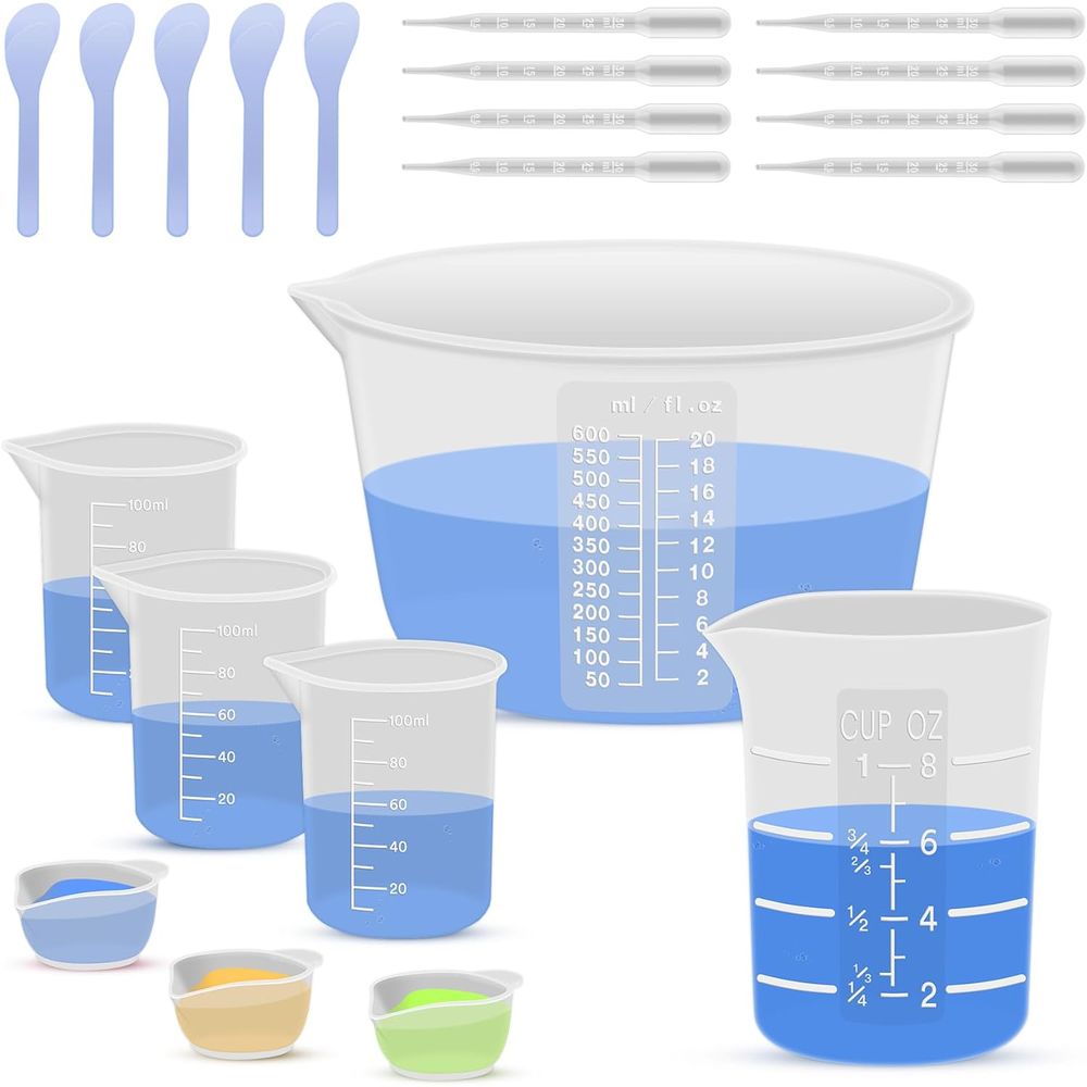 Tazze dosatrici in silicone pe - Mixing Cup Silicone recensione e prezzo
