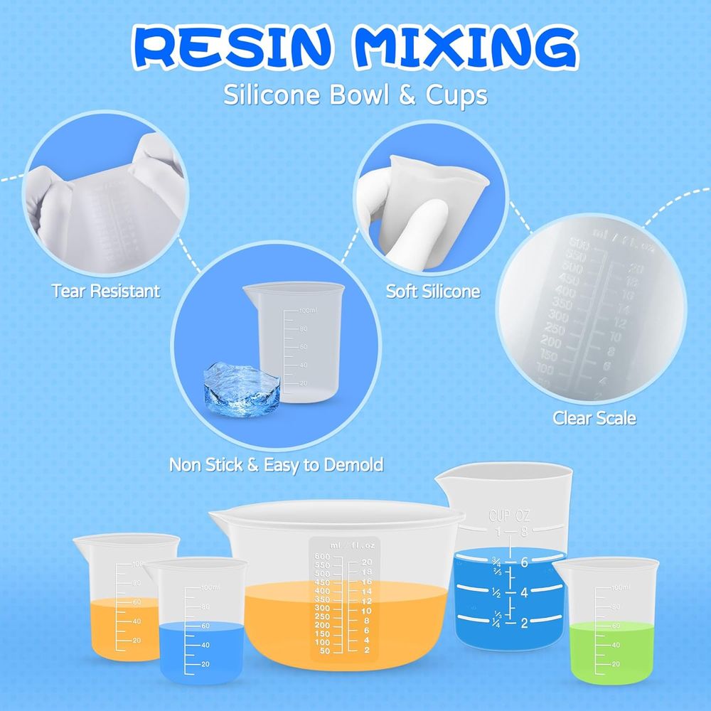 Tazze dosatrici in silicone pe - Mixing Cup Silicone recensione e prezzo