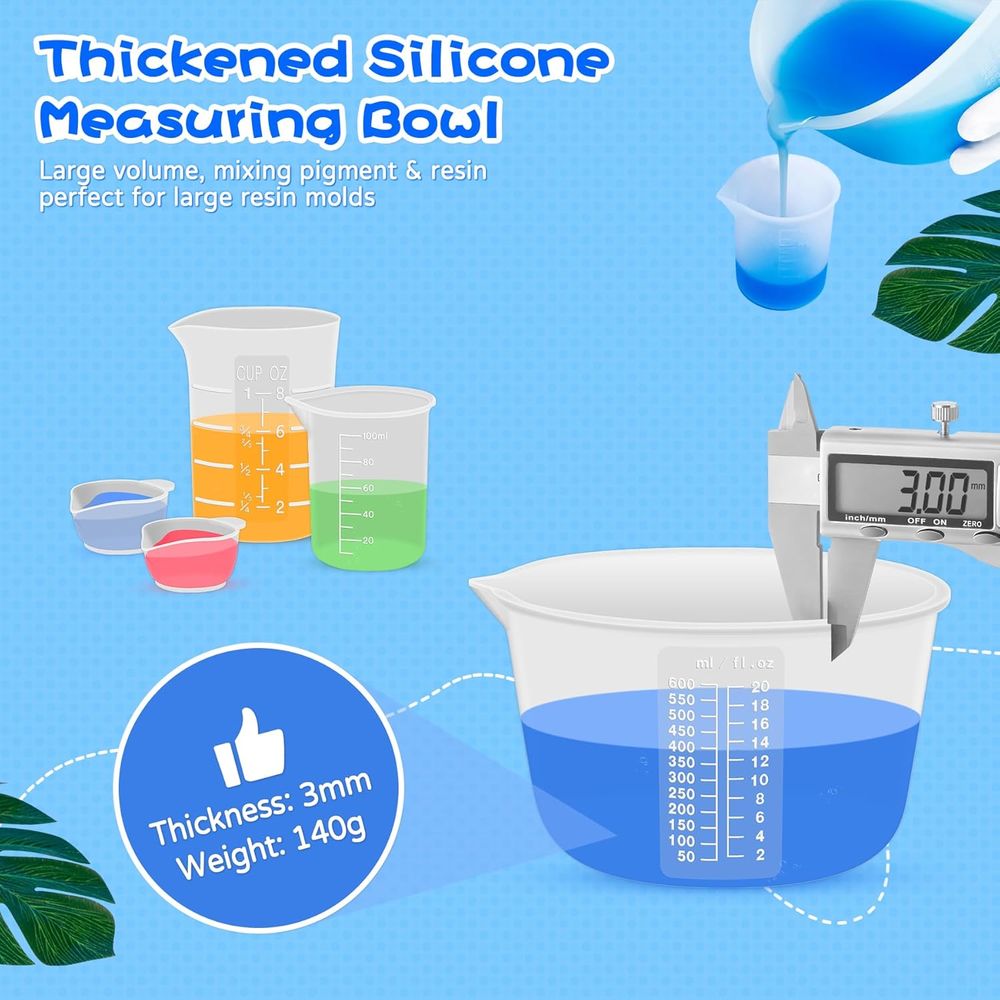 Tazze dosatrici in silicone pe - Mixing Cup Silicone recensione e prezzo